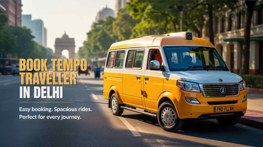book tempo traveller Delhi tempo traveller for group trip in Delhi Ishita Tours & Travels tempo traveller Delhi
