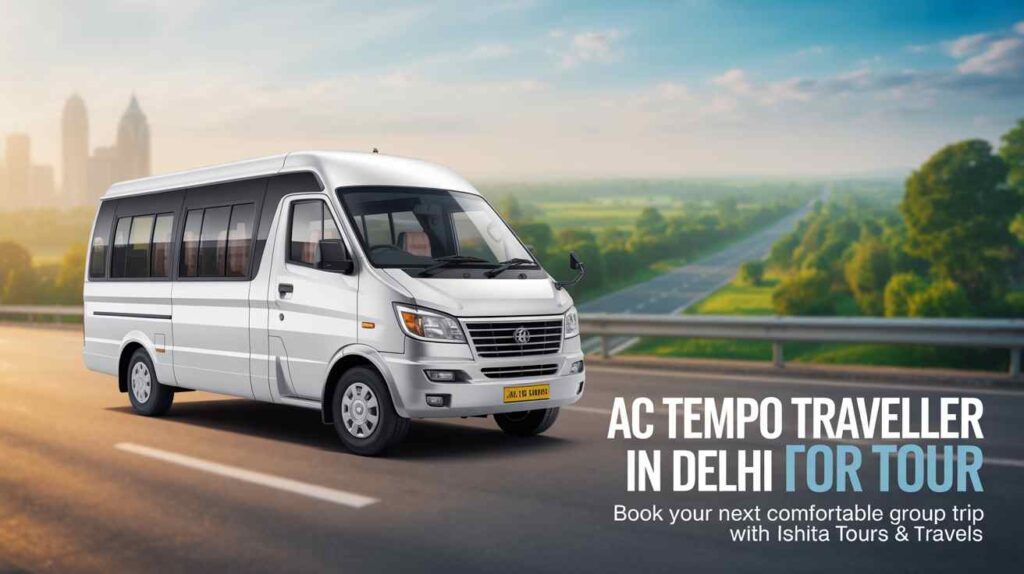 AC tempo traveller Delhi for tour