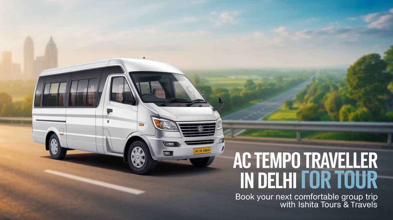 AC tempo traveller Delhi for tour